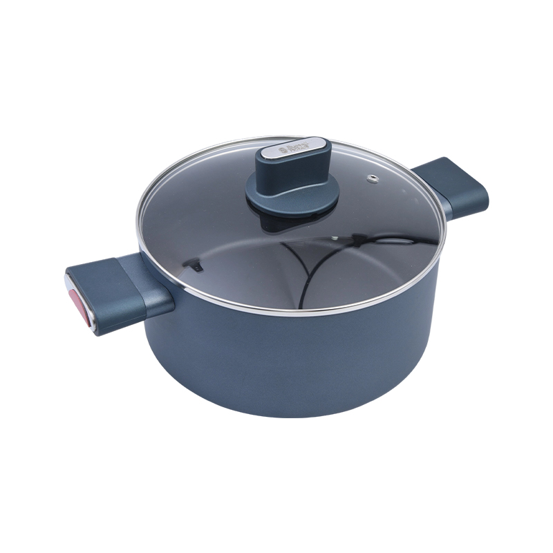 Pressad aluminium Rak form gryta